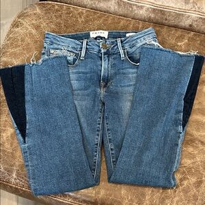 Frame Denim Women's Two-Tone Blue Jeans